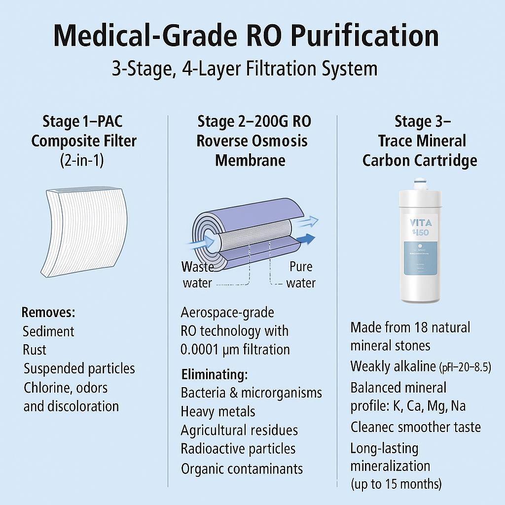 VitaH₂O Hydrogen Water Purifier – Model 009