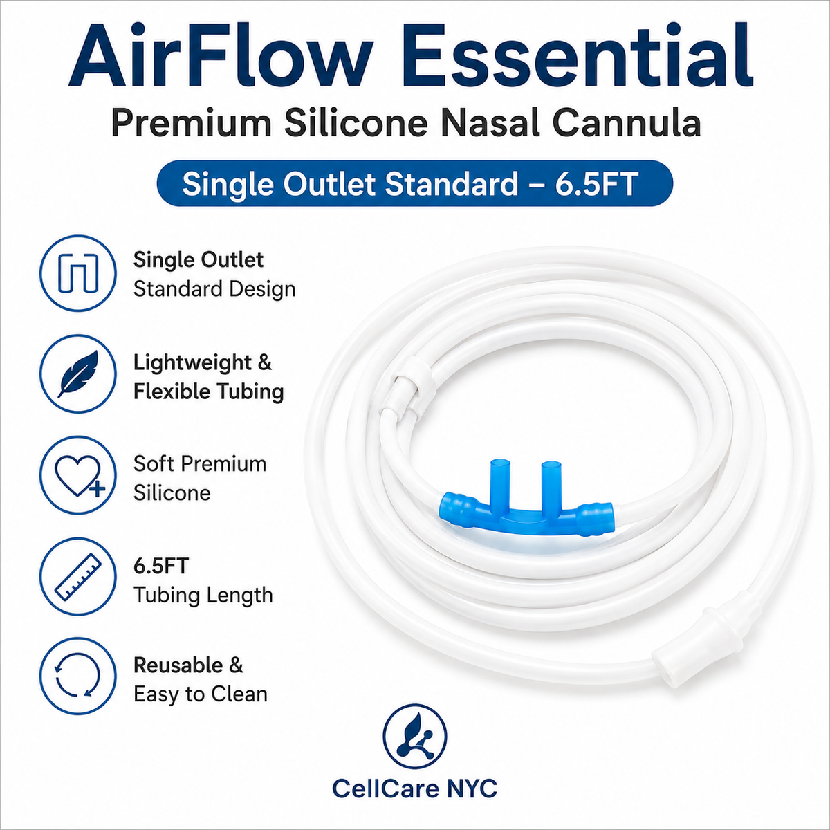 CellCare™ Type C Care Bundle – Cannula + 2 Replacement Nasal Heads