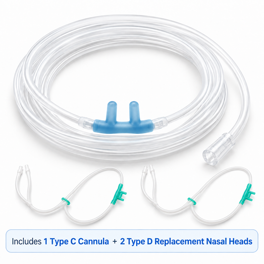 CellCare Type C care bundle: cannula and 2 replacement nasal heads