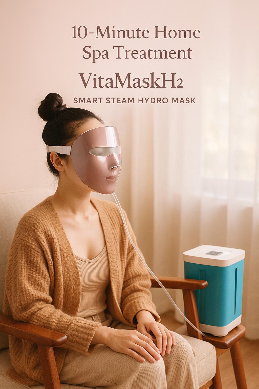 VitaMaskH2 — Smart Steam Hydro Mask | Deep Hydration Facial
