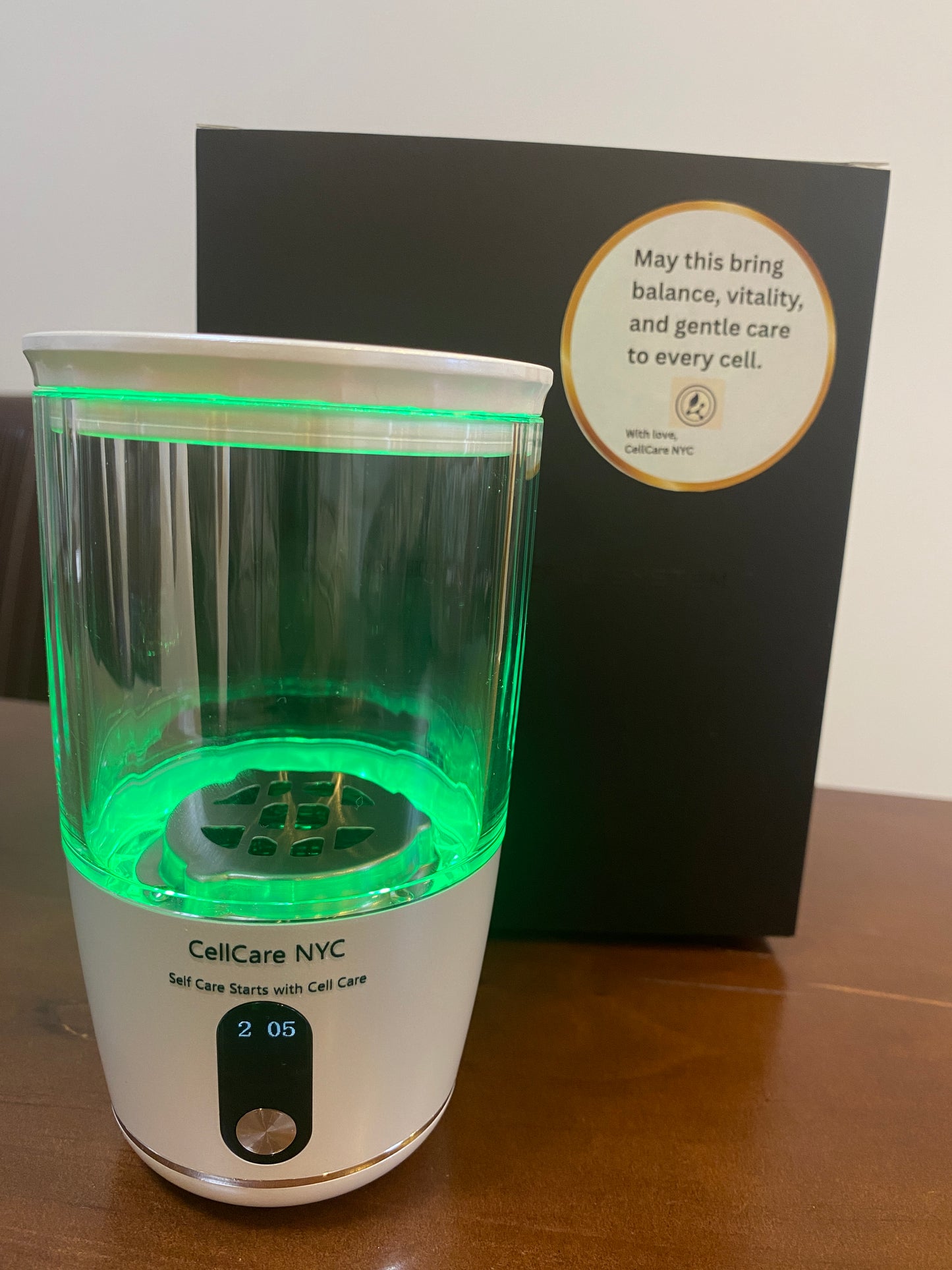 CellCare PureO₂ Oral Cup – Active Oxygen Oral Care Device