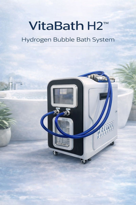 VitaBath H2 hydrogen bubble bath system